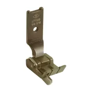 Piciorus din teflon cu ghidaj stanga pentru masini industriale 2 ace, margine 1/16", intre ace 1/8" - 7/8" (3,2 - 22,0mm)