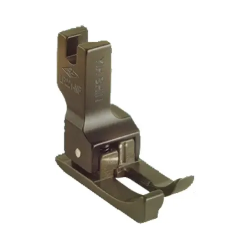 Piciorus din teflon compensator stanga cu transport concomitent prin tija de ac, masini industriale de cusut simple cu 1 ac, 1/4″ (6,4mm)