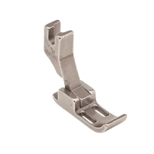 Piciorus simplu ingust cu transport concomitent prin tija de ac pentru masini industriale de cusut cu 2 ace NECCHI, 1/4" (6,4mm)