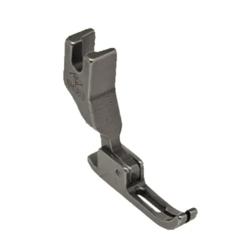 Piciorus de fermoar cu transport concomitent prin tija de ac pentru masini industriale de cusut simple cu 1 ac NECCHI, latime talpa 5,4mm