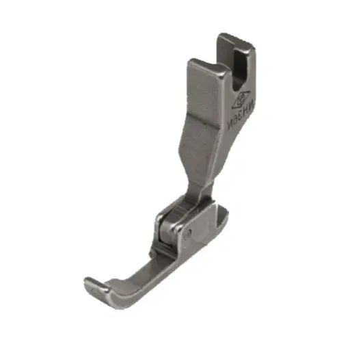 Piciorus de fermoar dreapta cu transport concomitent prin tija de ac pentru masini industriale de cusut simple cu 1 ac NECCHI, latime talpa 5,4mm