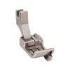 Piciorus cu ghidaj dreapta de 2mm pentru materiale medii, transport concomitent prin tija de ac, pentru masini industriale de cusut cu 2 ace NECCHI, 1/4" (6,4mm)
