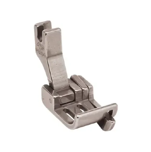 Piciorus cu ghidaj dreapta de 2mm pentru materiale groase, transport concomitent prin tija de ac, pentru masini industriale de cusut cu 2 ace NECCHI, 3/16 (4,8mm)