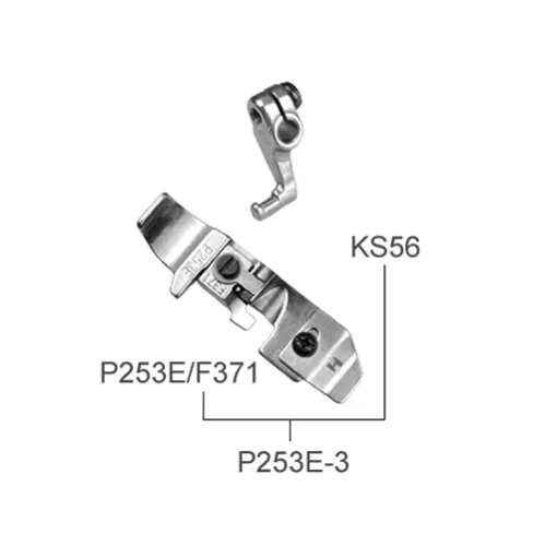 Piciorus pentru masini industriale de surfilat cu 1 ac Siruba 737-504M2; 747-504M3, 4mm