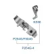 Piciorus pentru masini industriale de surfilat cu 2 ace Siruba 747-514M2, 2x4mm