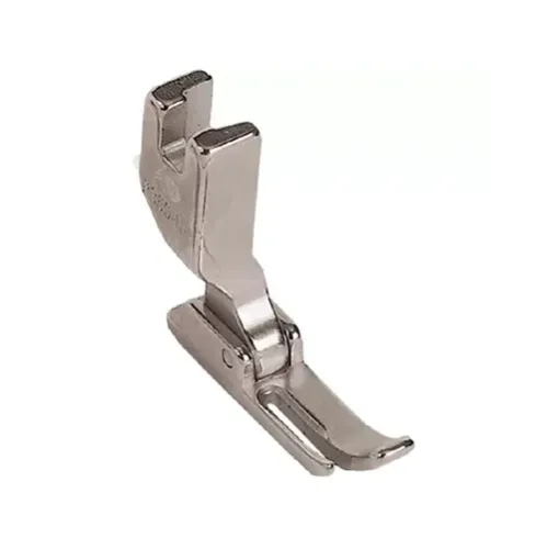 Piciorus de fermoar stanga, talpi inegale, cu transport concomitent prin tija de ac pentru masini industriale de cusut simple cu 1 ac, latime talpa 8mm