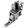 Piciorus presor reglabil cu rola dintata de teflon pentru fermoar, pentru masini industriale de cusut simple cu 1 ac