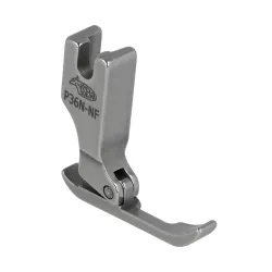 Piciorus de fermoar dreapta ingust cu transport concomitent prin tija de ac pentru masini industriale de cusut simple cu 1 ac, latime talpa 5mm