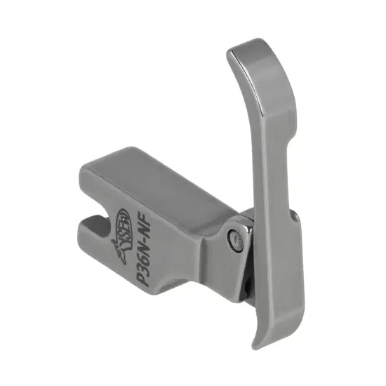 Piciorus de fermoar dreapta ingust cu transport concomitent prin tija de ac pentru masini industriale de cusut simple cu 1 ac, latime talpa 5mm