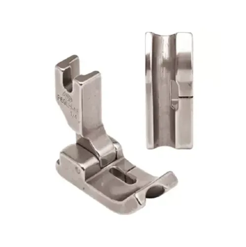 Piciorus de piping cu canal stanga, transport prin tija de ac, pentru masini industriale liniare cu 1 ac, 1/8" - 1/2" (3,2 - 12,7mm)