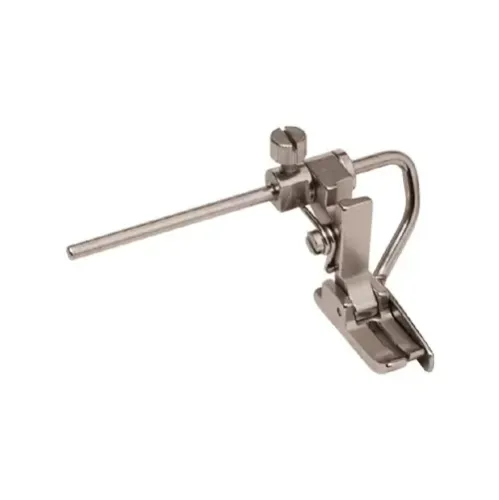 Piciorus cu limitator reglabil stanga/dreapta, transport concomitent prin tija de ac, pentru masini industriale de cusut simple cu 1 ac, 3/16"~2" (5mm~50mm)