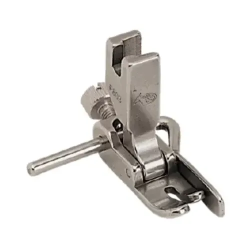 Piciorus cu limitator reglabil dreapta pentru masini industriale de cusut simple cu 1 ac, 3/16"~7/8" (5mm~22mm)