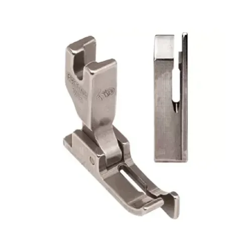 Piciorus cu ghidaj fix dreapta, transport concomitent prin tija de ac, pentru masini industriale de cusut simple cu 1 ac,  5/16" (8,0mm)