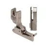 Piciorus cu ghidaj fix stanga, transport concomitent prin tija de ac, pentru masini industriale de cusut simple cu 1 ac, 1/32" (0,8mm)