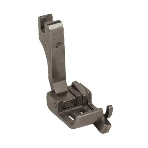 Piciorus cu ghidaj dreapta de 1 - 2mm, transport concomitent prin tija de ac, pentru masini industriale cu 2 ace Pfaff, 3/16" (4,8mm)