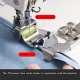 Piciorus pentru tiv cu rola de silicon reglabila si ghidaj mobil, pentru masini industriale de cusut simple cu 1 ac