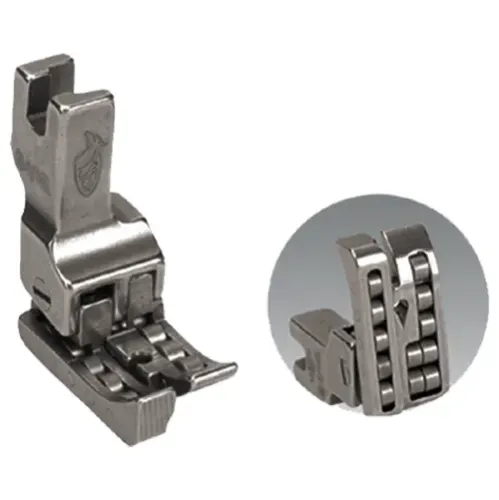 Piciorus cu role compensator stanga ingust pentru masini industriale simple cu 1 ac, 1/16″ (1.6mm)