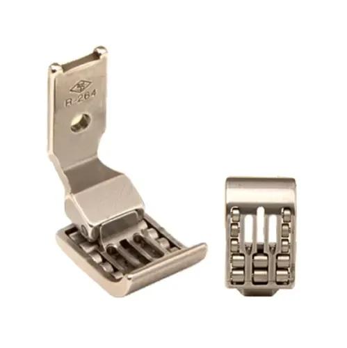 Piciorus cu role pentru masini industriale de cusut cu 2 ace, intre ace 1/8 - 1/2 (3,2 - 12,7mm)