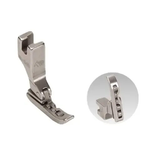 Piciorus cu role de fermoar dreapta pentru masini industriale simple cu 1 ac, latime talpa 5mm