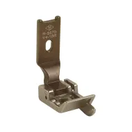 Piciorus cu role si ghidaj dreapta pentru masini industriale de cusut cu 2 ace, margine 2,0mm, intre ace 1/8" - 1/4" (3,2 - 6,4mm)