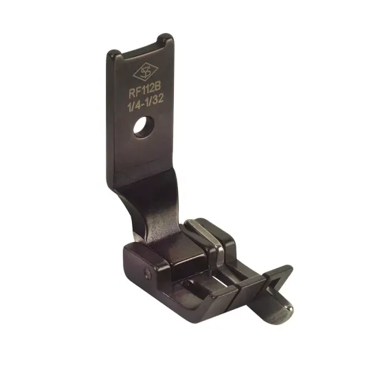 Piciorus din teflon cu ghidaj dreapta pentru masini industriale 2 ace, margine 1/16, intre ace 1/8 - 7/8 (3,2 - 22,0mm)