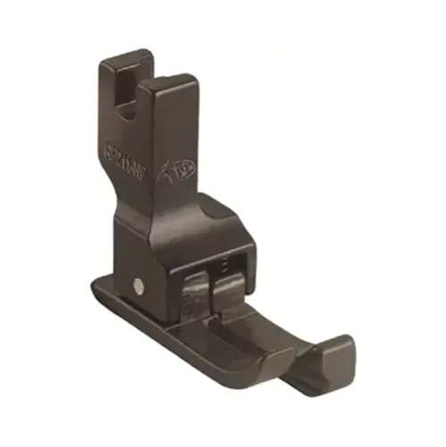 Piciorus din teflon compensator dreapta cu transport concomitent prin tija de ac, masini industriale de cusut simple cu 1 ac, 3/8″ (9,5mm)