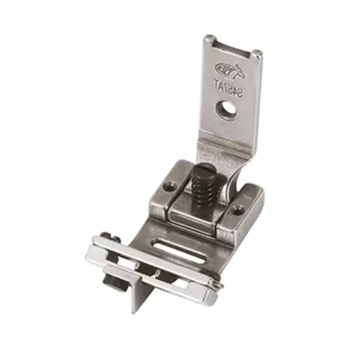 Piciorus cu ghidaj reglabil pentru inserarea unei benzi, pentru masini industriale de cusut zig-zag Singer, 5 ~ 20mm