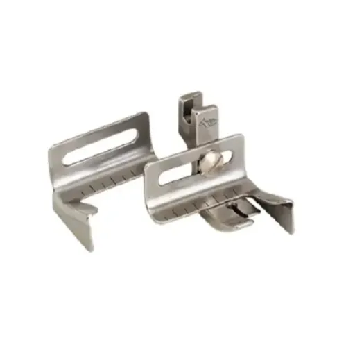 Piciorus cu ghidaj reglabil pentru masini industriale de cusut simple cu 1 ac, 7/32"~1" (5,5~13mm)