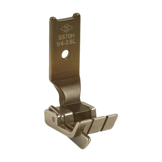 Piciorus cu ghidaj stanga masina industriala 2 ace, pentru material foarte gros, 1/8 - 1/4 (3,2 - 6,4mm)
