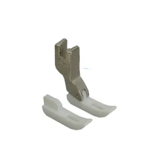 Piciorus simplu cu talpa din teflon pentru masini industriale de cusut simple cu 1 ac, latime talpa 6mm