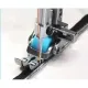 Piciorus multifunctional reglabil, cu ghidaj stanga sau dreapta si rotita de silicon pentru aplicat fermoar sau snur, pentru masini industriale de cusut simple cu 1 ac