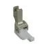 Piciorus din teflon compensator dreapta ingust, pentru masini industriale liniare cu 1 ac, 1/32" (0,8mm)