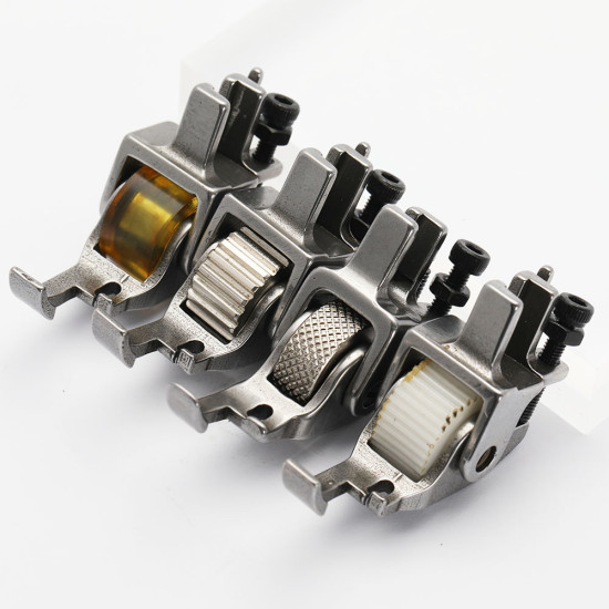 Piciorus presor reglabil cu rola de silicon ingusta pentru dispozitiv A10, pentru masini industriale de cusut simple cu 1 ac