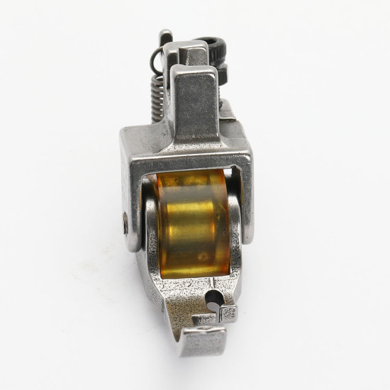 Piciorus presor reglabil cu rola de silicon ingusta pentru dispozitiv A10, pentru masini industriale de cusut simple cu 1 ac