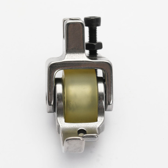 Piciorus presor reglabil cu rola de silicon lata pentru dispozitiv A10, pentru masini industriale de cusut simple cu 1 ac
