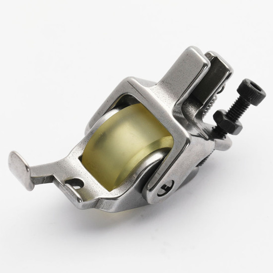 Piciorus presor reglabil cu rola de silicon lata pentru dispozitiv A10, pentru masini industriale de cusut simple cu 1 ac