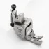 Piciorus compensator stanga ingust cu rola dintata de teflon, pentru masini industriale de cusut simple cu 1 ac, 1/16" (1,6mm)