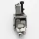 Piciorus compensator stanga ingust cu rola dintata de teflon, pentru masini industriale de cusut simple cu 1 ac, 1/16" (1,6mm)