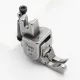 Piciorus compensator stanga ingust cu rola zimtata de metal, pentru masini industriale de cusut simple cu 1 ac, 1/16" (1,6mm)