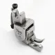 Piciorus compensator stanga ingust cu rola de silicon pentru masini industriale de cusut simple cu 1 ac, 1/32" (1mm)