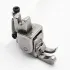 Piciorus compensator stanga ingust cu rola zimtata de metal pentru masini industriale de cusut simple cu 1 ac, 1/32" (1mm)