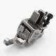 Piciorus compensator stanga ingust cu rola zimtata de metal pentru masini industriale de cusut simple cu 1 ac, 1/32" (1mm)