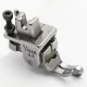 Piciorus compensator dreapta ingust cu rola de silicon, pentru masini industriale de cusut simple cu 1 ac, 1/16" (1.6mm)
