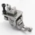 Piciorus compensator dreapta ingust cu rola zimtata de metal, pentru masini industriale de cusut simple cu 1 ac, 1/16" (1.6mm)