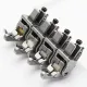 Piciorus compensator dreapta ingust cu rola dintata de metal, pentru masini industriale de cusut simple cu 1 ac, 1/32" (1mm)