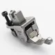 Piciorus compensator dreapta ingust cu rola dintata de metal, pentru masini industriale de cusut simple cu 1 ac, 1/32" (1mm)
