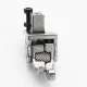 Piciorus compensator dreapta ingust cu rola zimtata de metal, pentru masini industriale de cusut simple cu 1 ac, 1/32" (1mm)