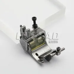 Piciorus pentru tiv cu rola reglabila de silicon si ghidaj mobil, pentru masini industriale de cusut simple cu 1 ac