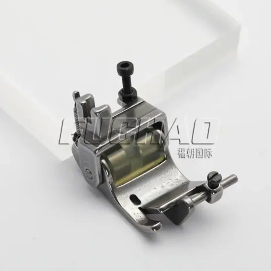 Piciorus pentru tiv cu rola reglabila de silicon si ghidaj mobil, pentru masini industriale de cusut simple cu 1 ac