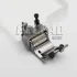 Piciorus pentru tiv cu rola reglabila de metal dintata si ghidaj mobil, pentru masini industriale de cusut simple cu 1 ac